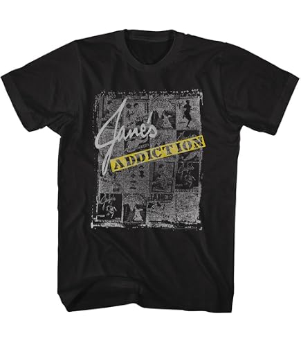 Amazon.com: Official Band Shirts Jane's Addiction Nothing Shocking
